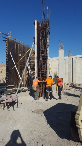 Construction in Bolton, Ontario. Please change orientation