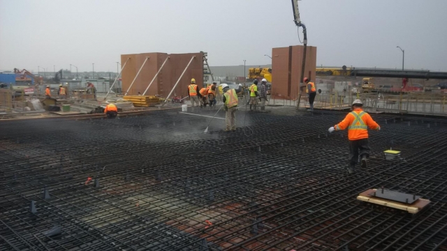 Construction works in Ontario
