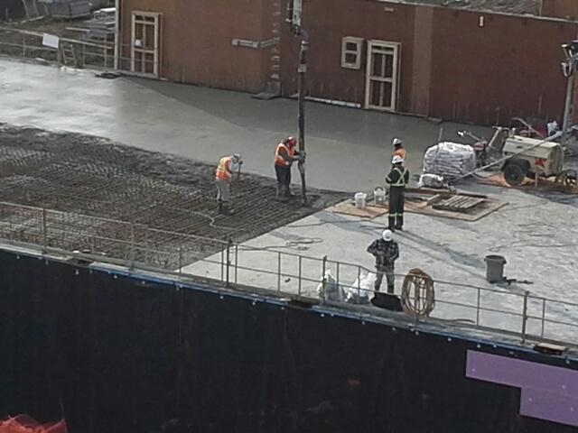 Industrial construction project in Ontario