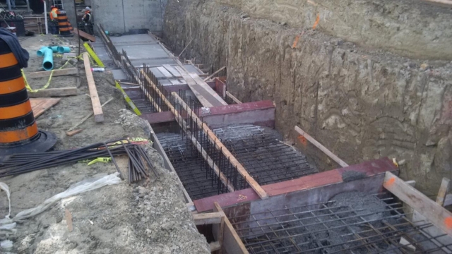 Industrial construction project